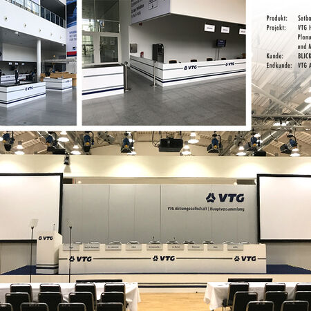Konferenzräume – Displaywerbung. Produziert von acm Werbetechnik aus Hamburg